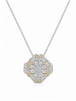 Collar Recarlo Mujer in Oro Diamante ZR 398/G